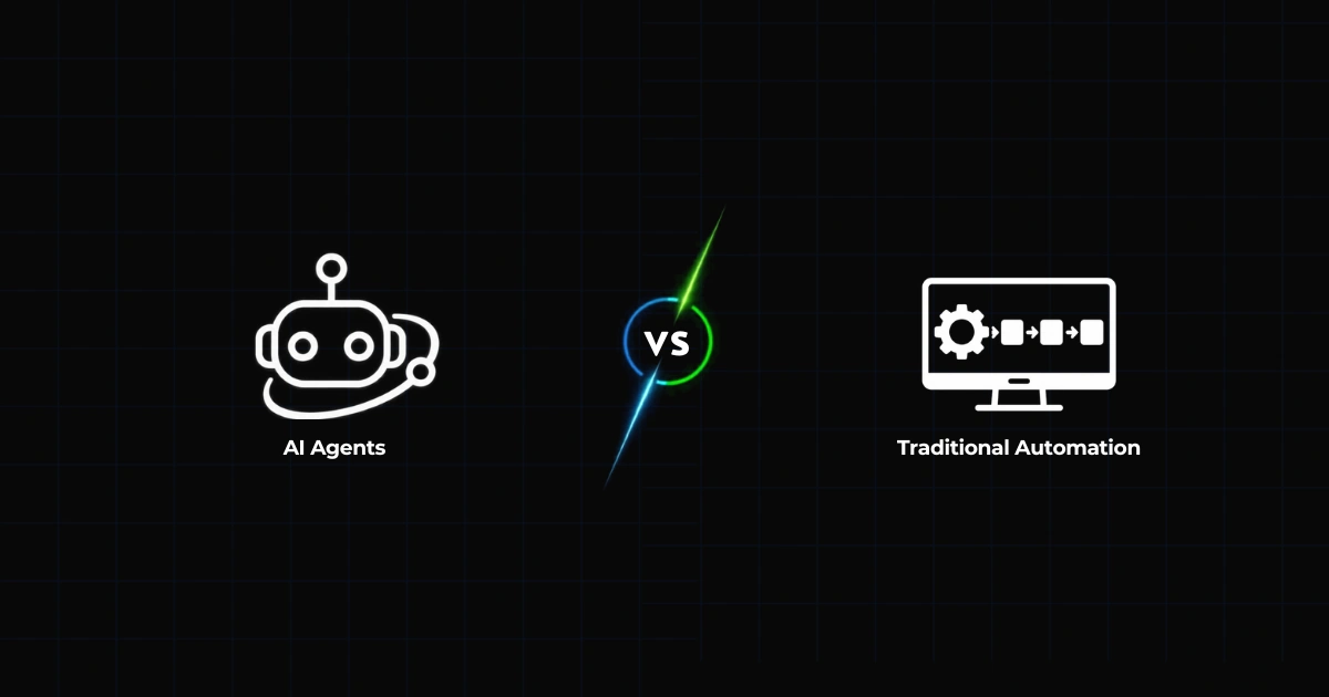 AI Agents Traditional Automation