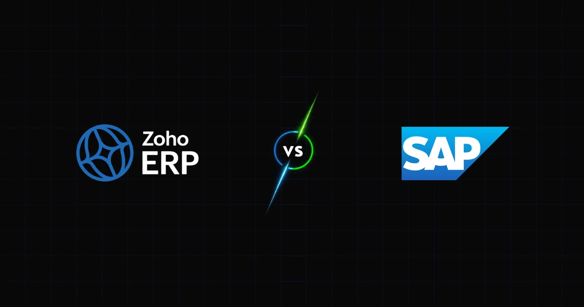 Zoho ERP SAP Test
