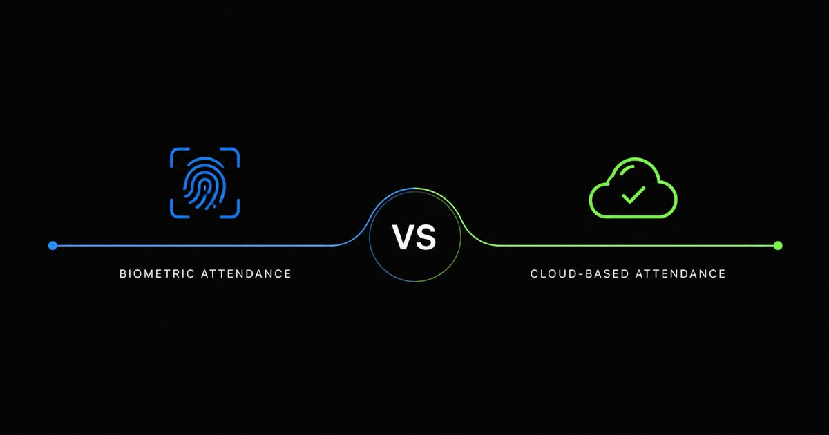 Biometric vs Cloud Based Attendance